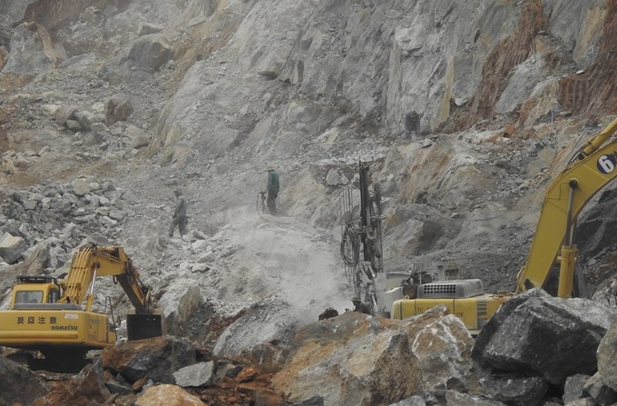 Công trường chuỗi cao tốc tỷ đô ở Quảng Ninh